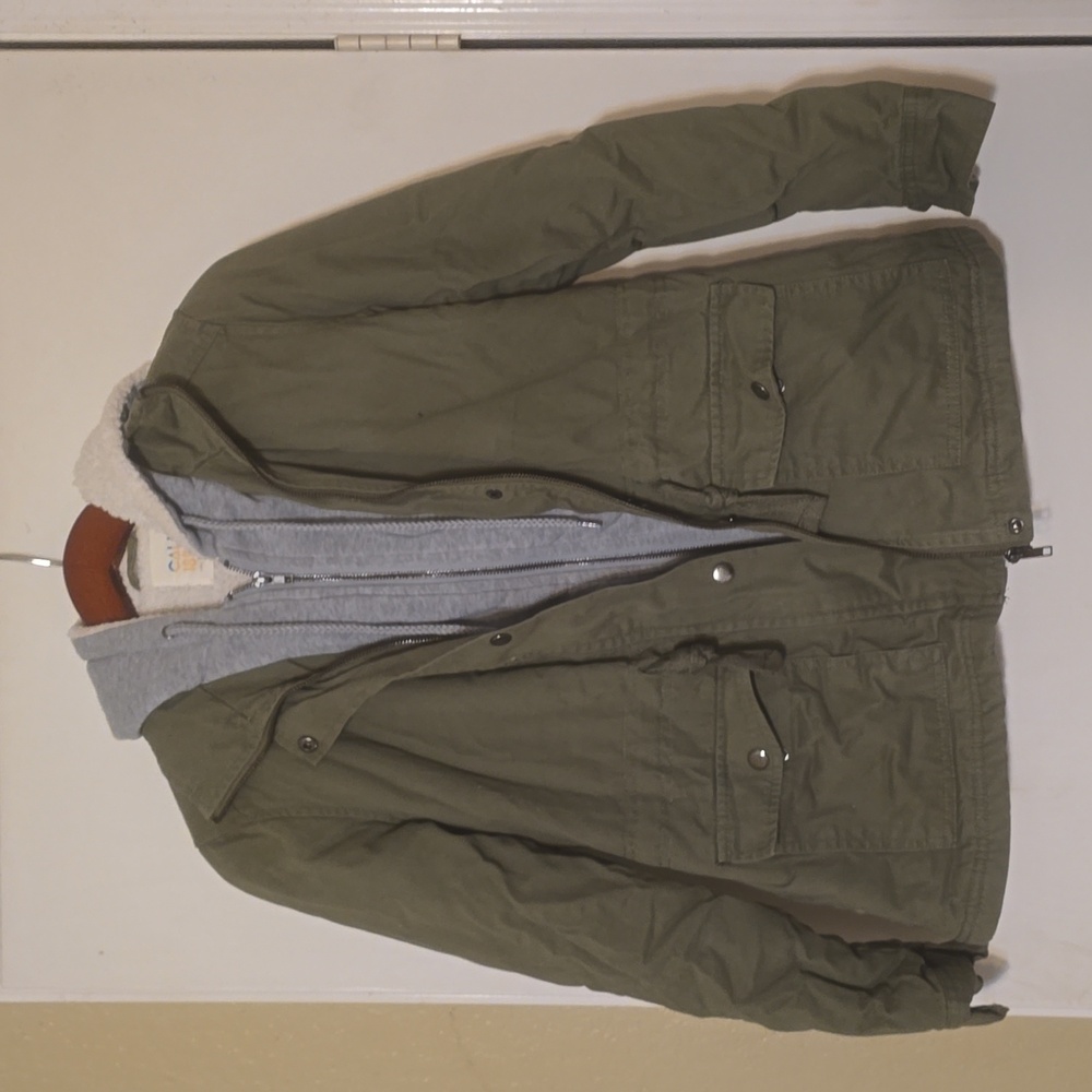 Cali 1850 Army green utility jacket